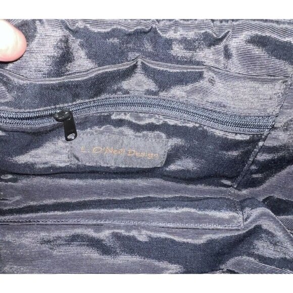 L. O'Neill Design Tapestry Carved Natural Stone Purse Handmade Limited Edition - Picture 10 of 10